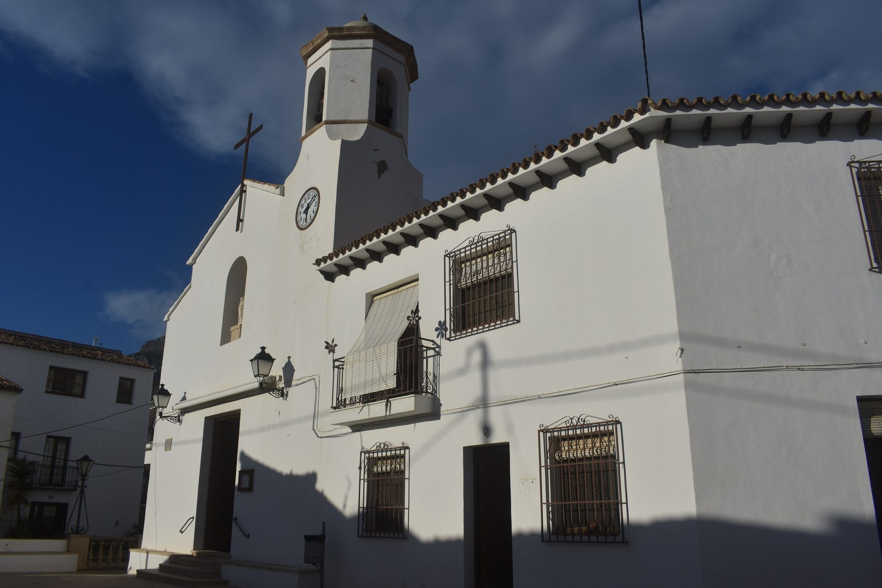 La iglesia de Santa Ana en Altea la Vella